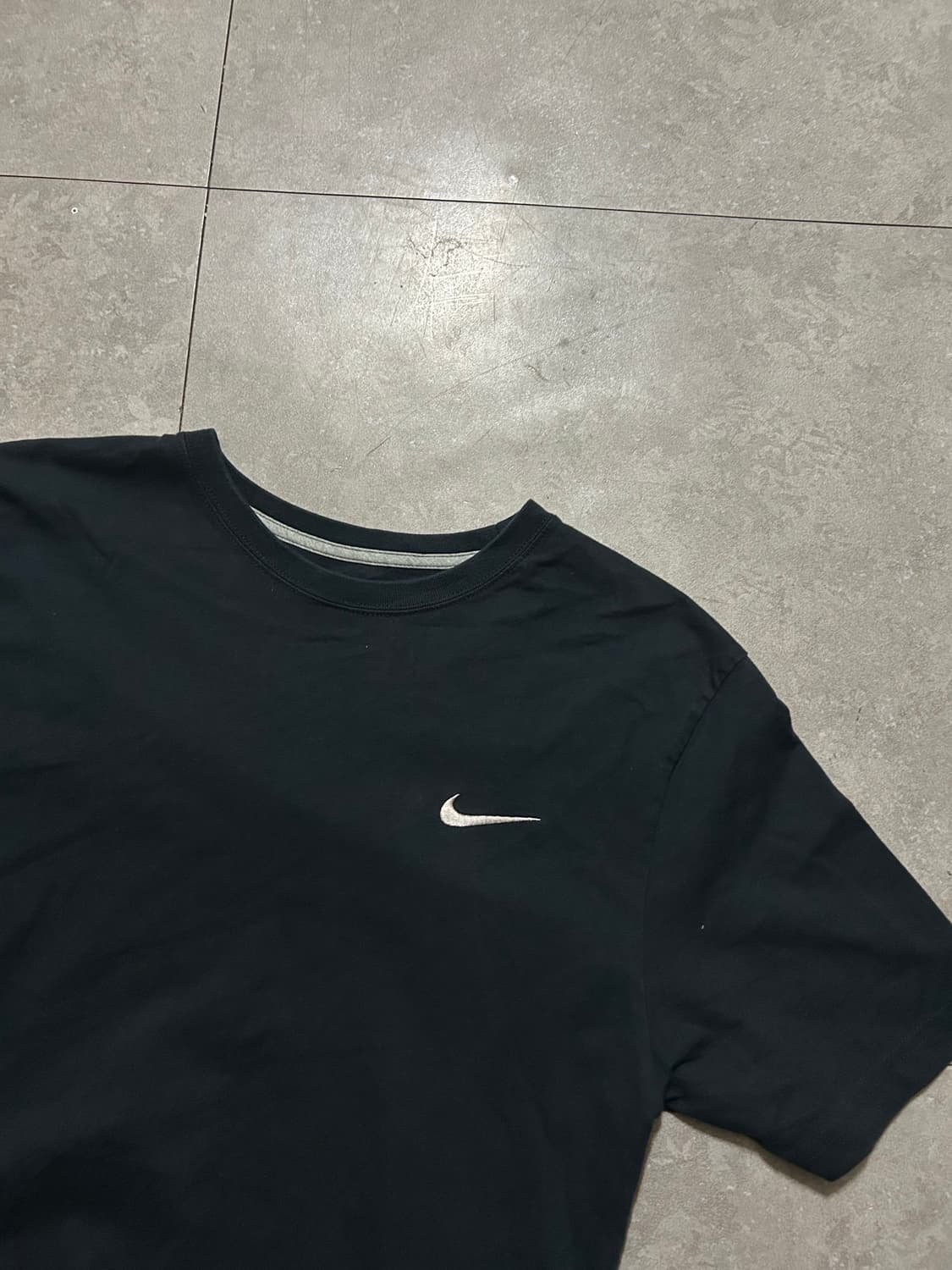 나이키 스우시자수  빈티지 코튼  숏슬리브 티셔츠  95size   상품이미지7