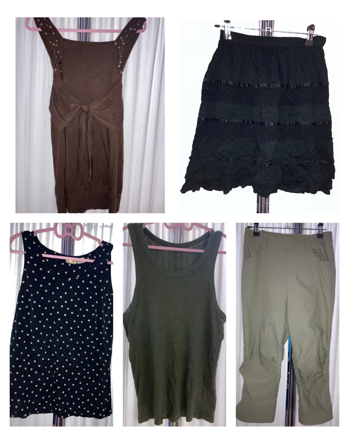 두쫀쿠 초코나무숲 빈티지걸 코디세트 5pcs 상품이미지10