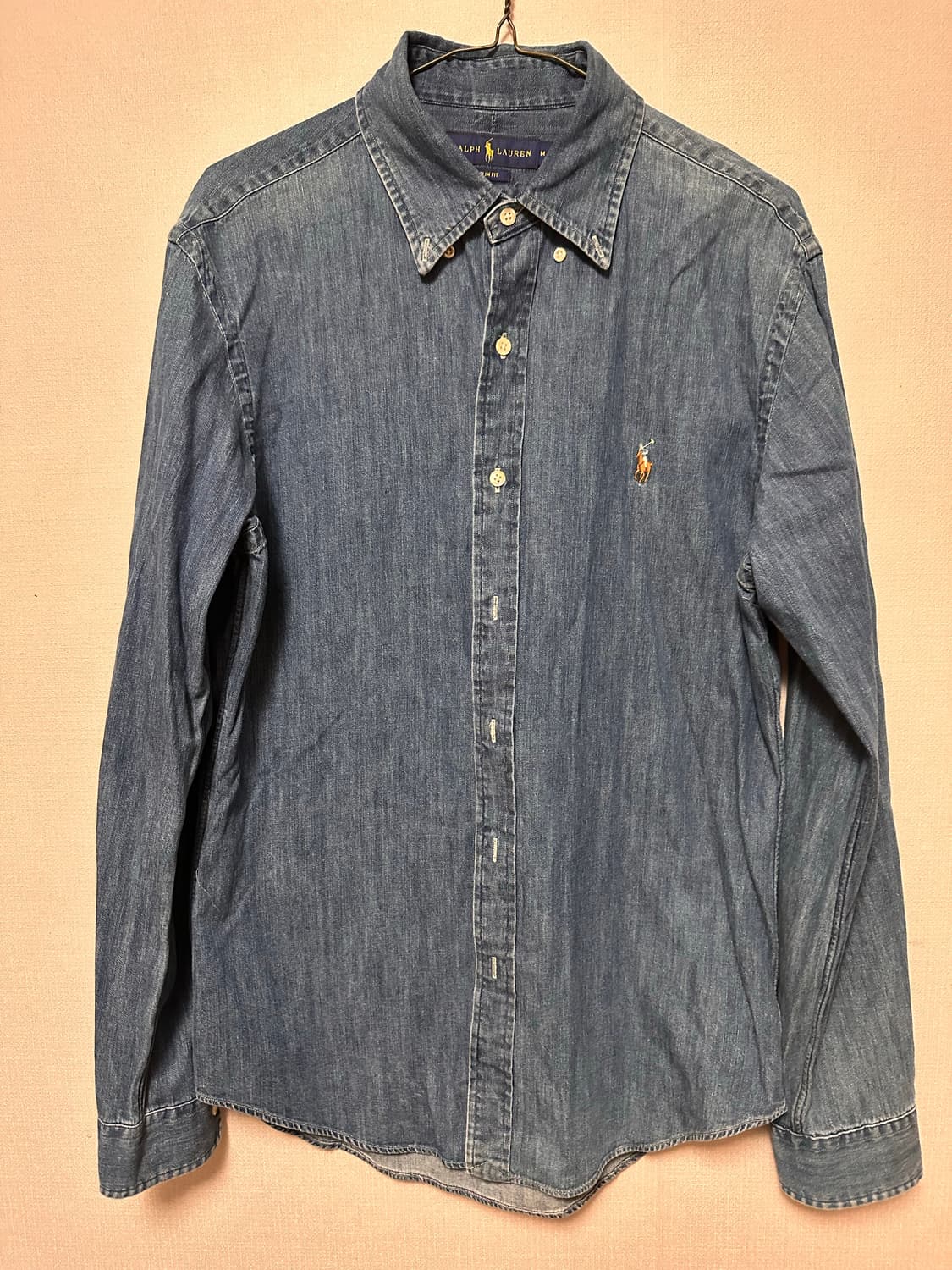 (새상품급!!) 폴로 랄프로렌 데님 셔츠 M 슬림핏ㅗ 상품이미지1