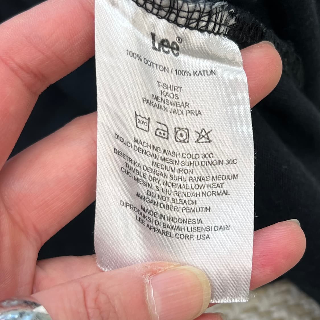 리 빅로고 반팔티셔츠 r4004 상품이미지7