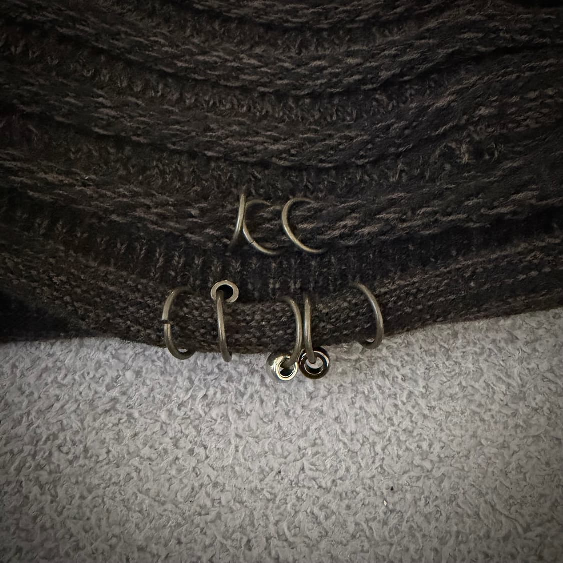 Ring detail beanie 상품이미지2