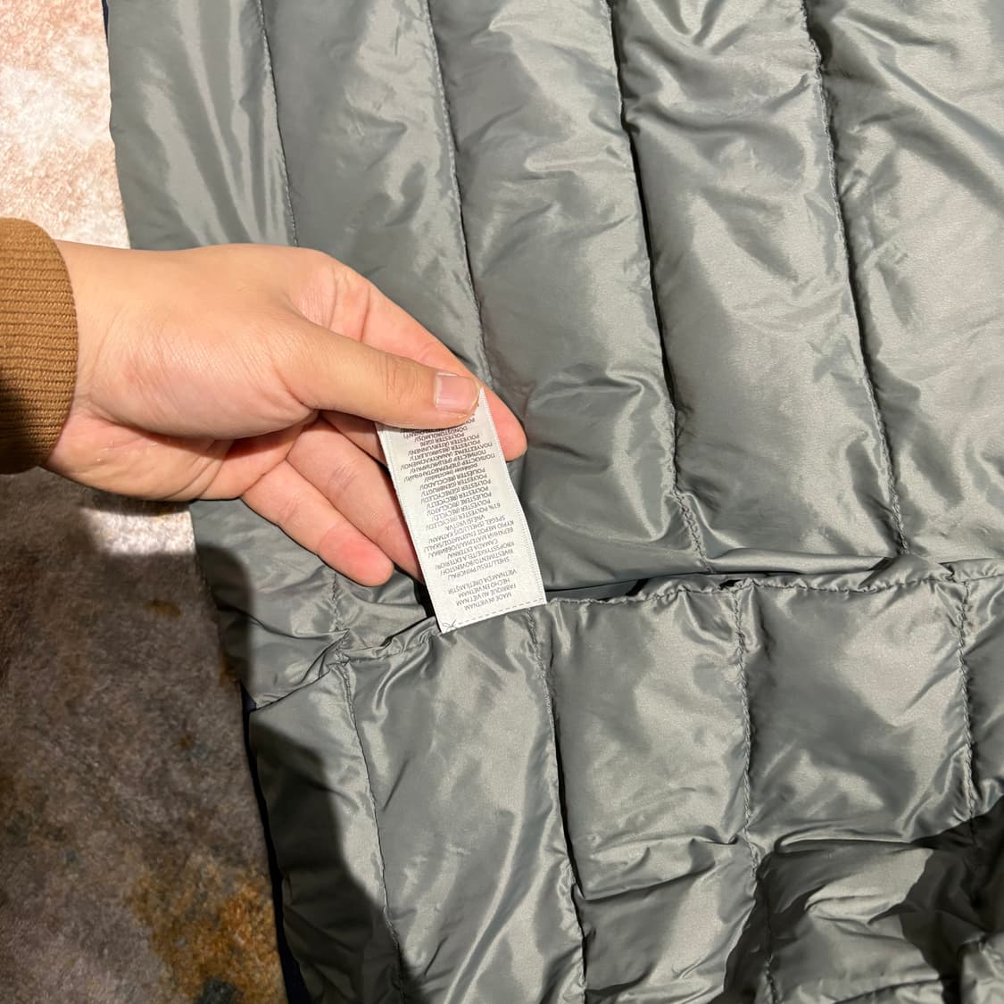 폴로 빈티지 경량 후드패딩 자켓 상품이미지2