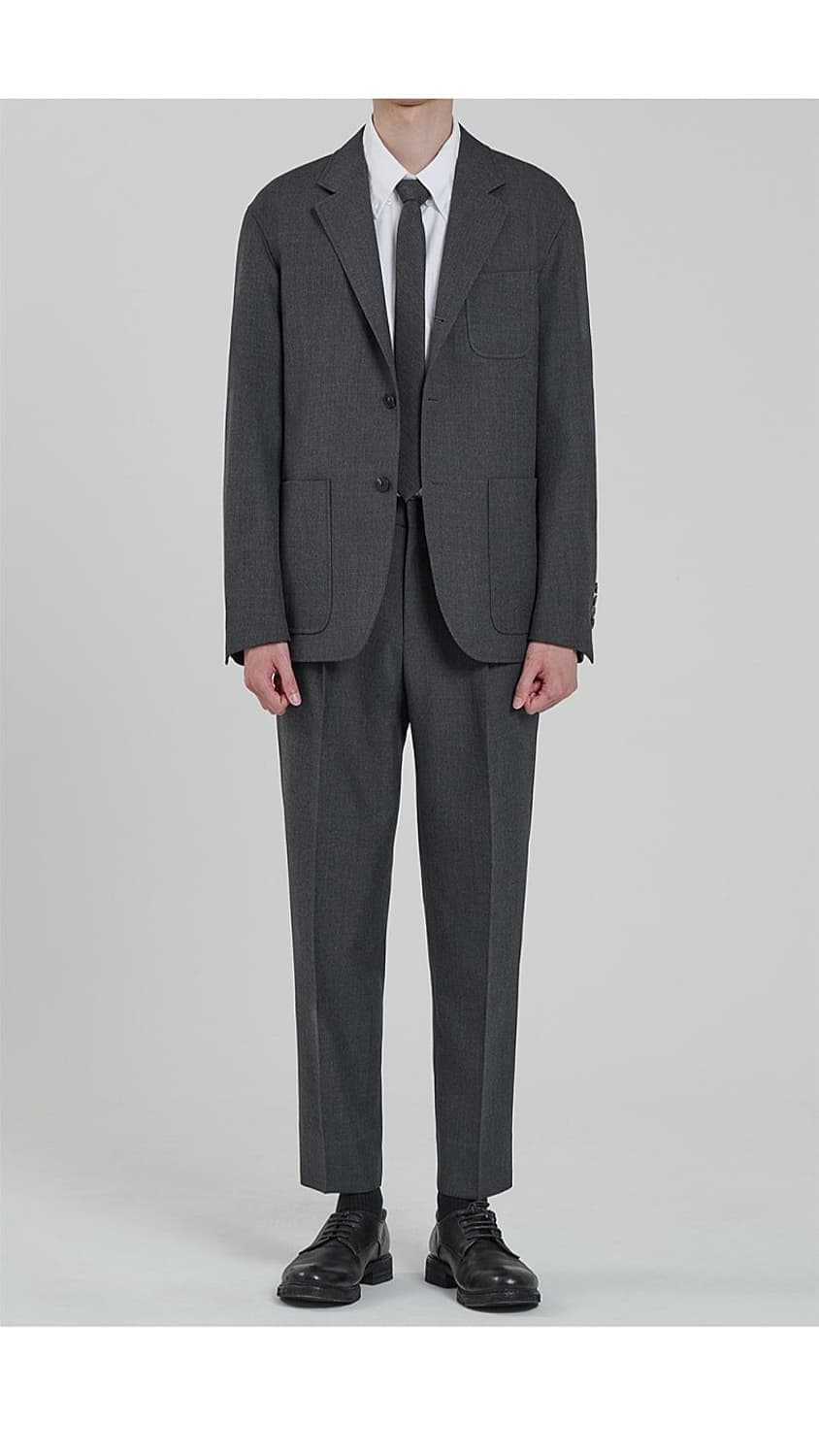 (새상품)마마가리/스포츠셋업/다크그레이 상품이미지1