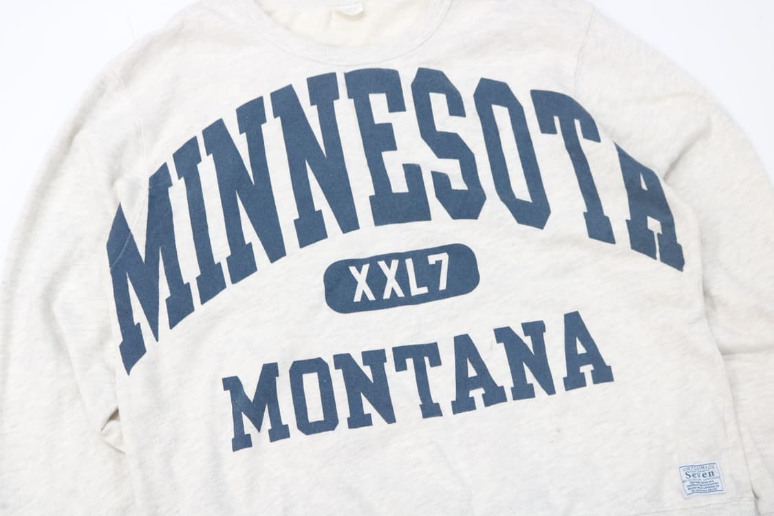 Seven Bridge 세븐브릿지 미네소타 몬타나 아치 로고 맨투맨  상품이미지3