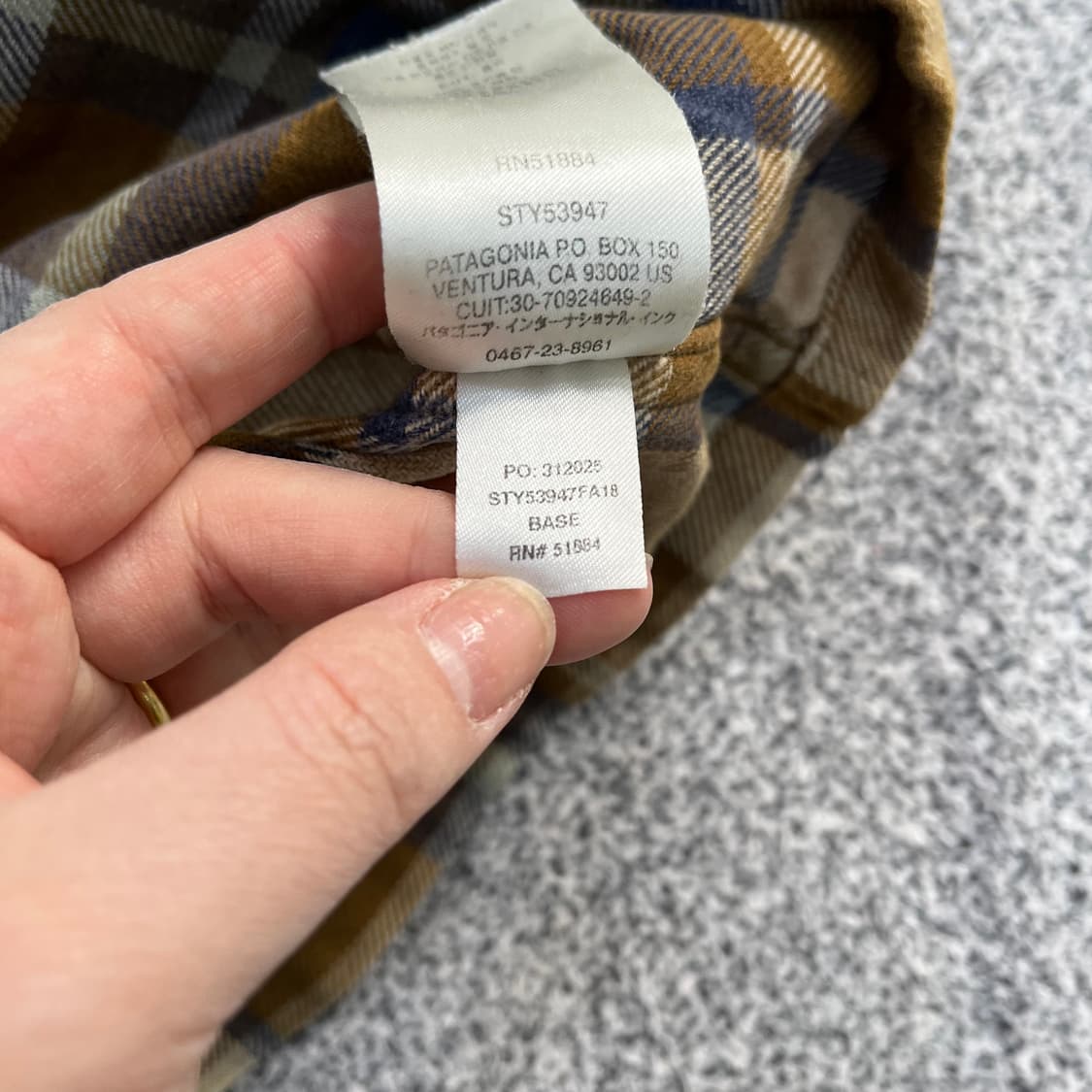 S 파타고니아 오가닉코튼 셔츠 0408M 상품이미지4