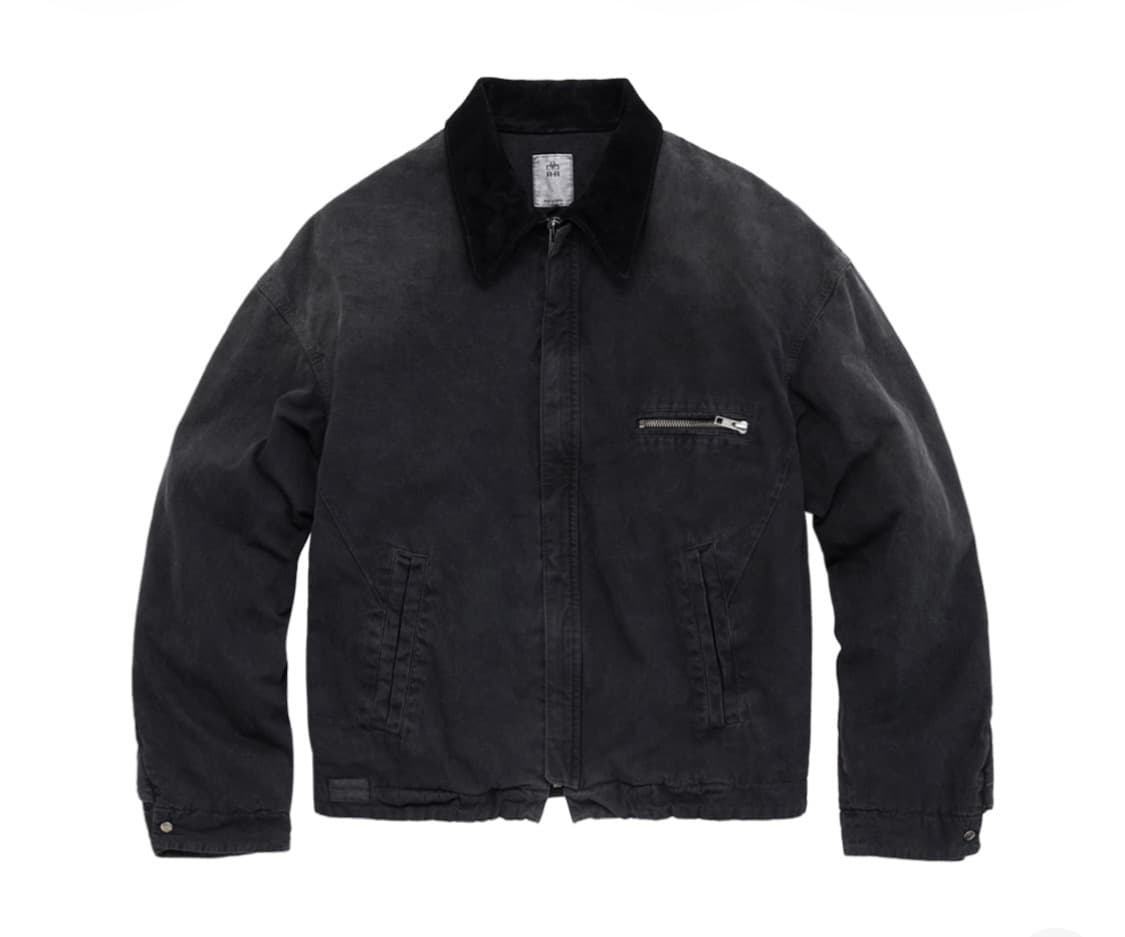 (3)폴리테루 패디드 워크 자켓 다크 퍼플 잉크 상품이미지1