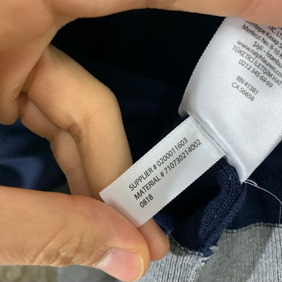 폴로 나그랑 코튼 니트  상품이미지4