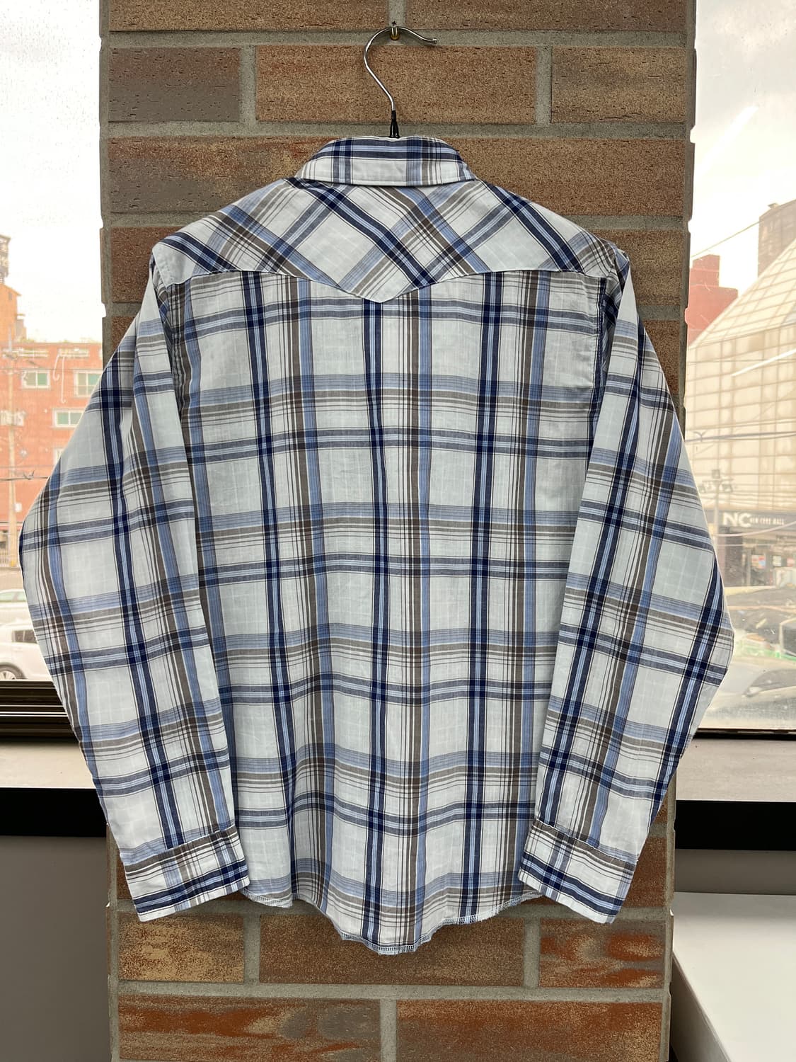 랭글러 웨스턴 체크 셔츠  상품이미지9