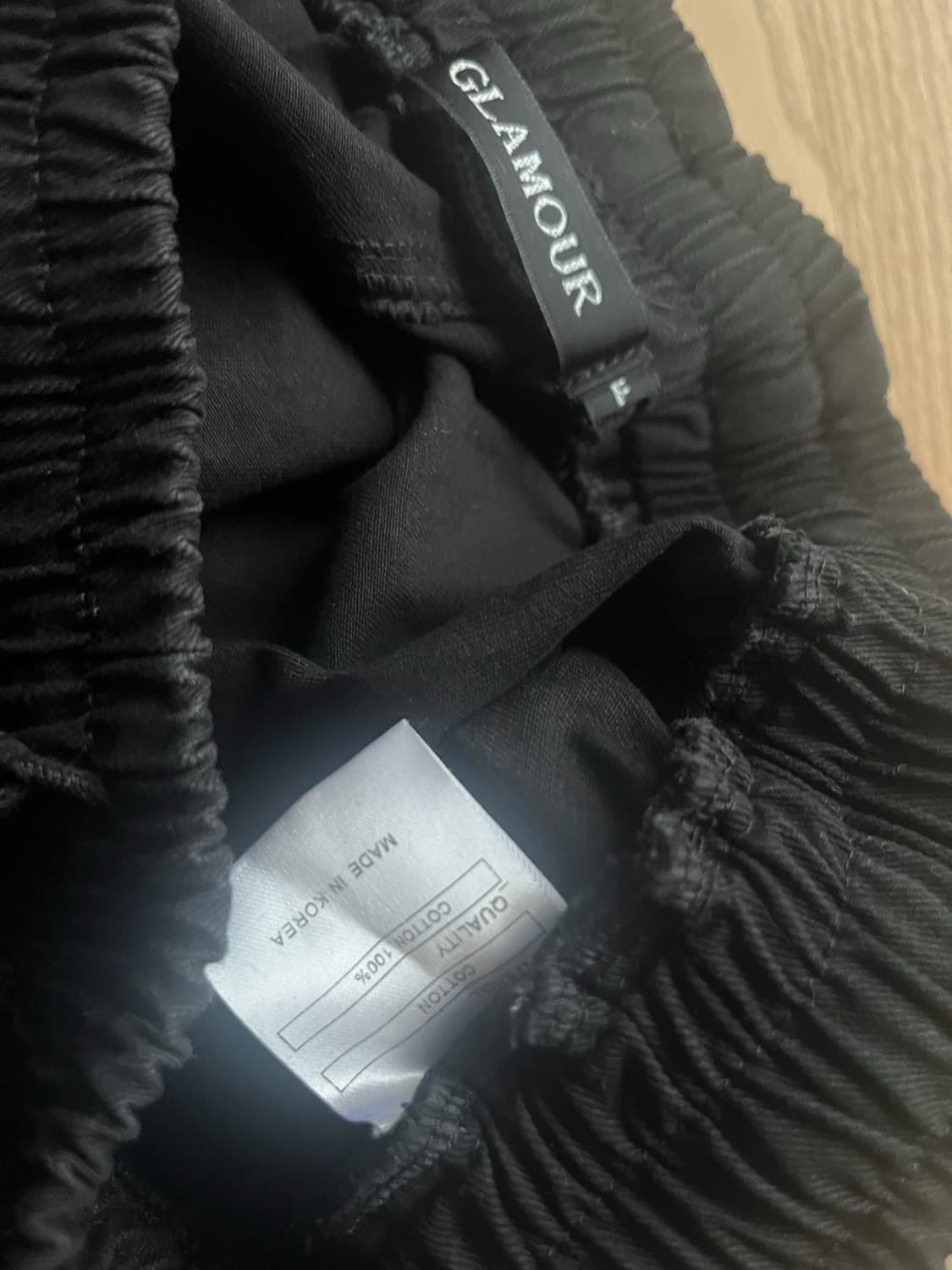 glamour 블랙 카고팬츠 상품이미지3