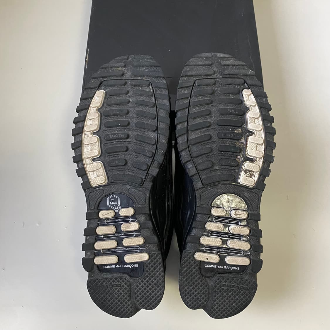 [260] 나이키 x 꼼데가르송 옴므 플러스 에어맥스 TL 2.5 블랙 상품이미지6