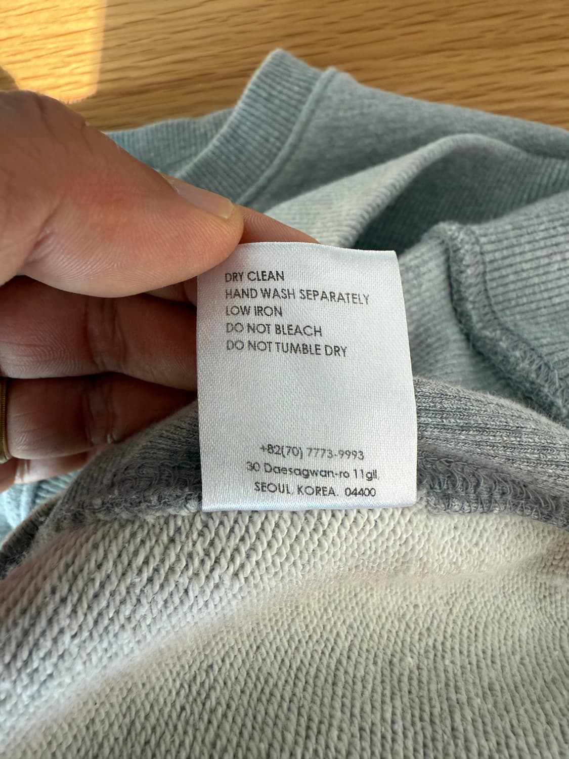 마르디메크르디(MARDI MERCREDI) 맨투맨 상품이미지7