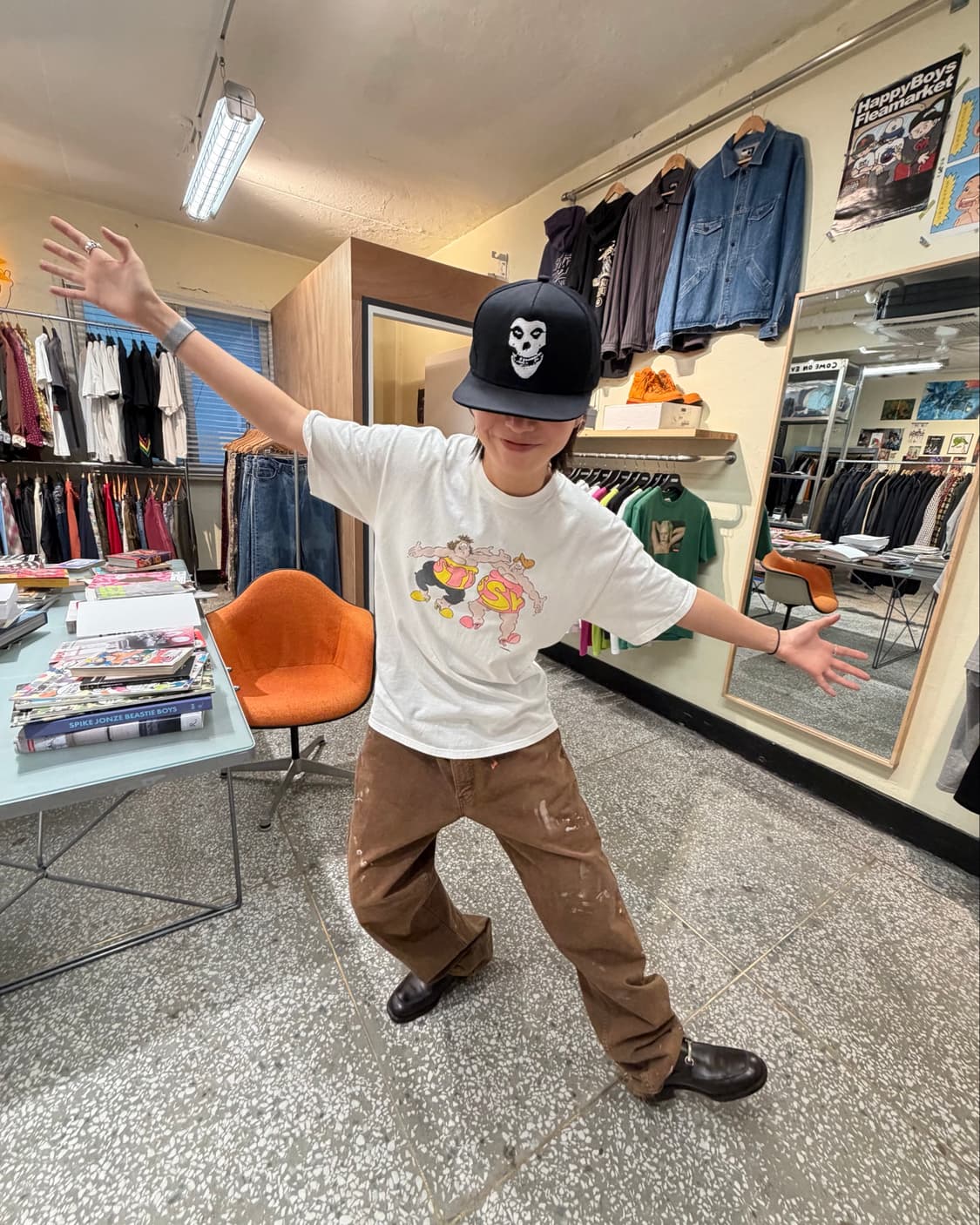 00s Stussy x Viz The Fat Slags 티셔츠 상품이미지3