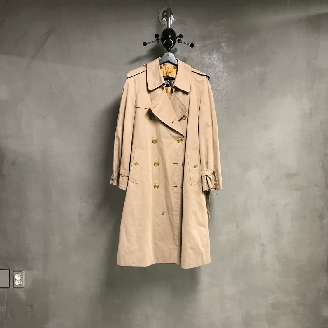 버버리 트렌치 코트 베이지 - 상품이미지1