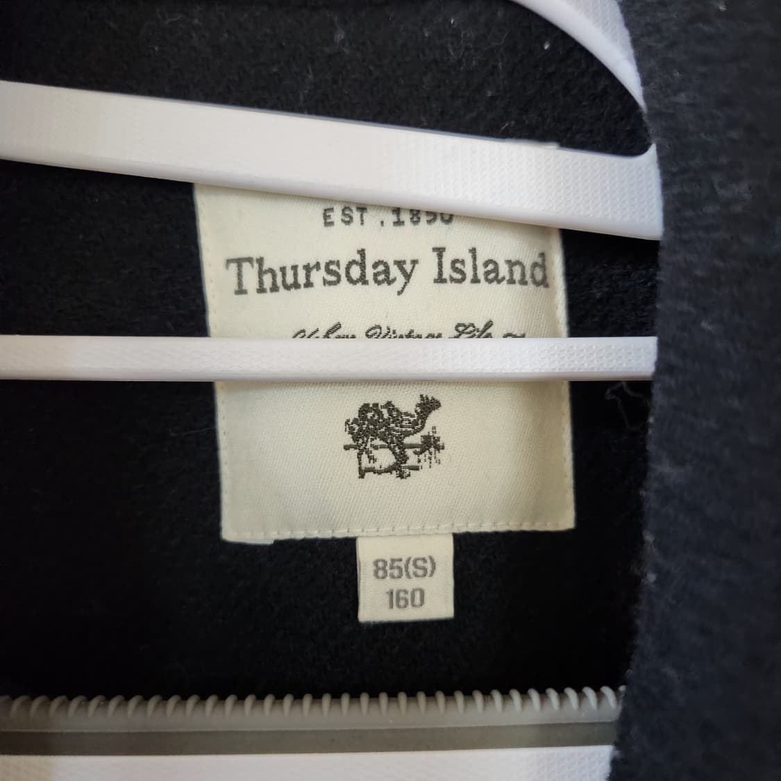 써스데이아일랜드 모혼방 코트 S(L) 상품이미지6