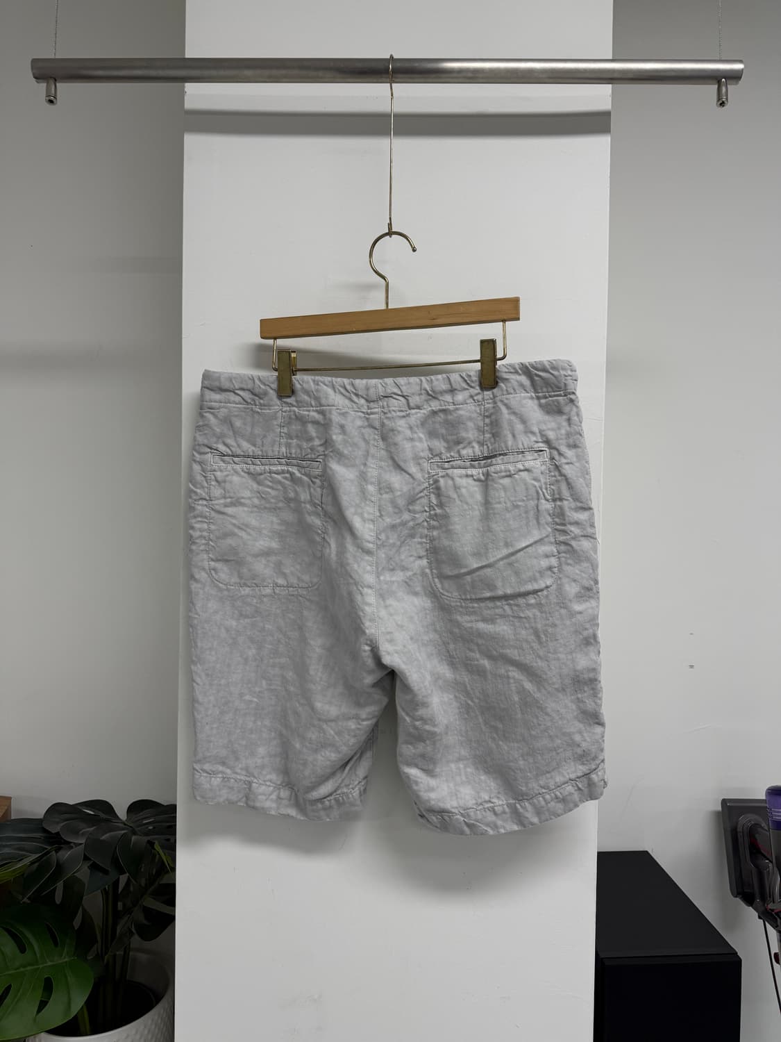 아스페시 린넨 하프 팬츠 상품이미지2