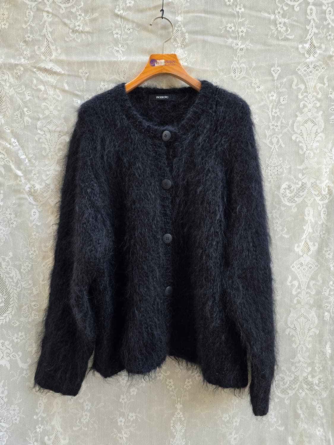 핑크하우스 잉게보그 모헤어 가디건 상품이미지1