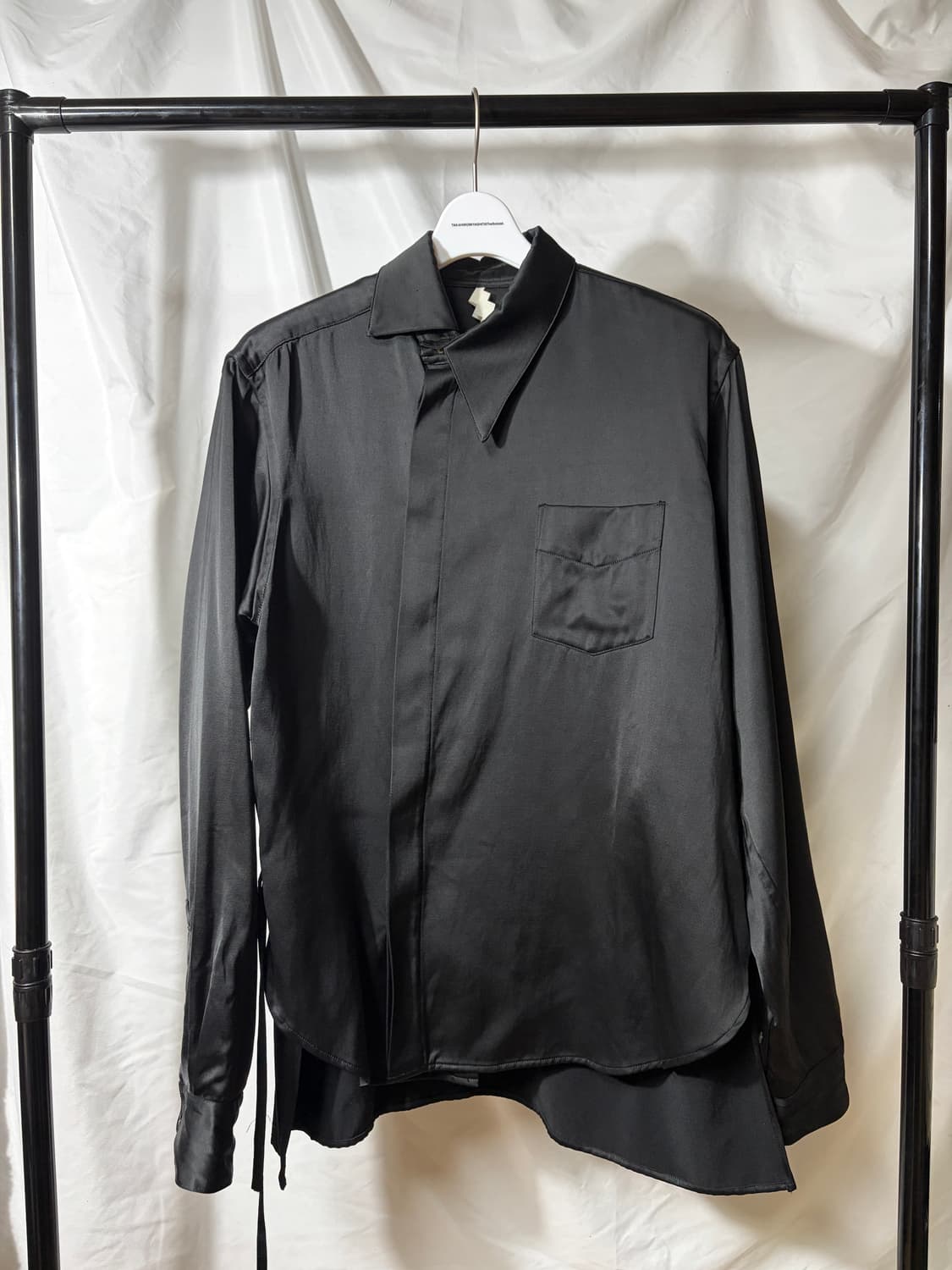 소시오츠키 비대칭 라인 셔츠 상품이미지2