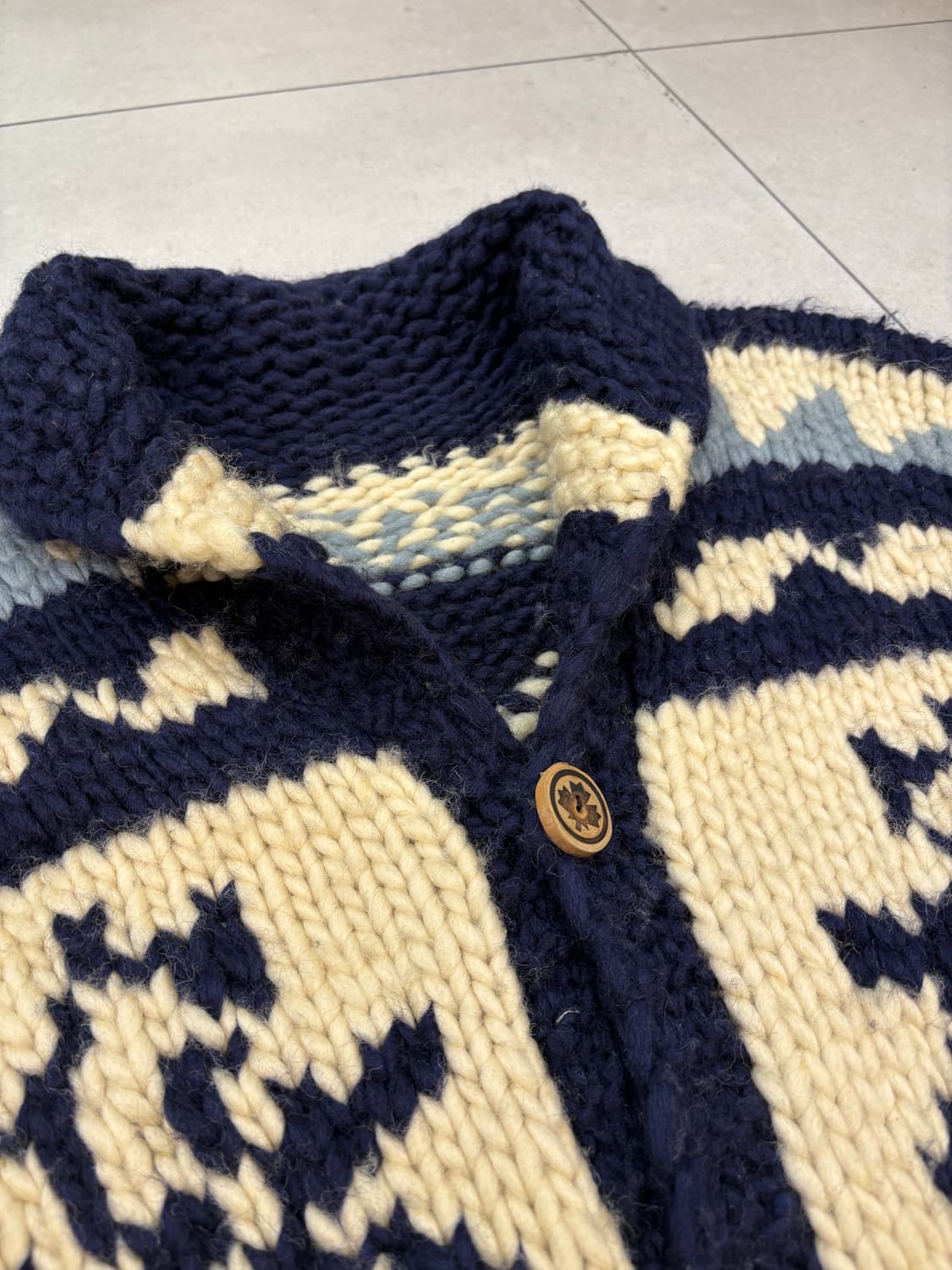 빈티지 코위찬 니트  상품이미지4