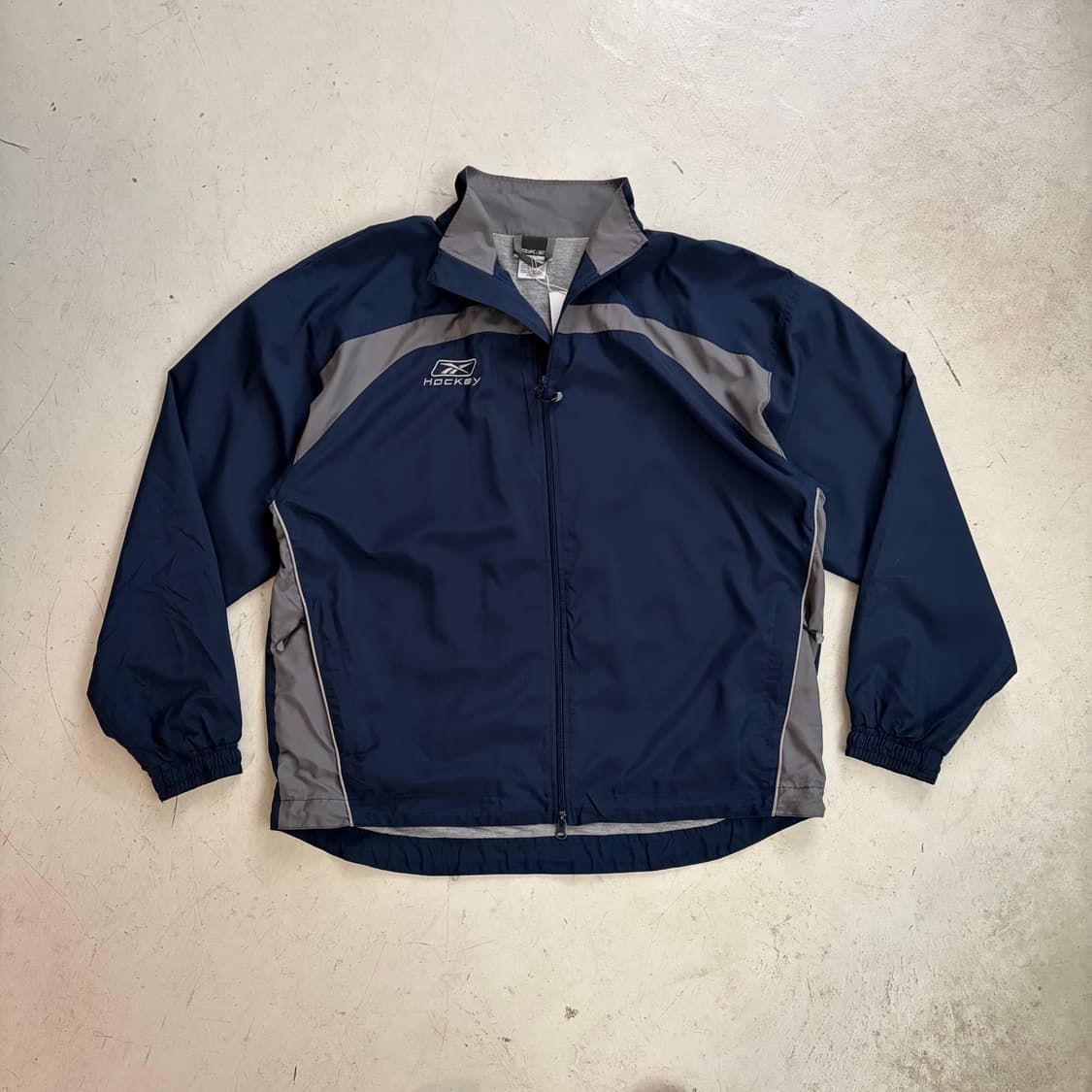 리복 Hockey 빈티지 윈드브레이커 트랙자켓 M 상품이미지1