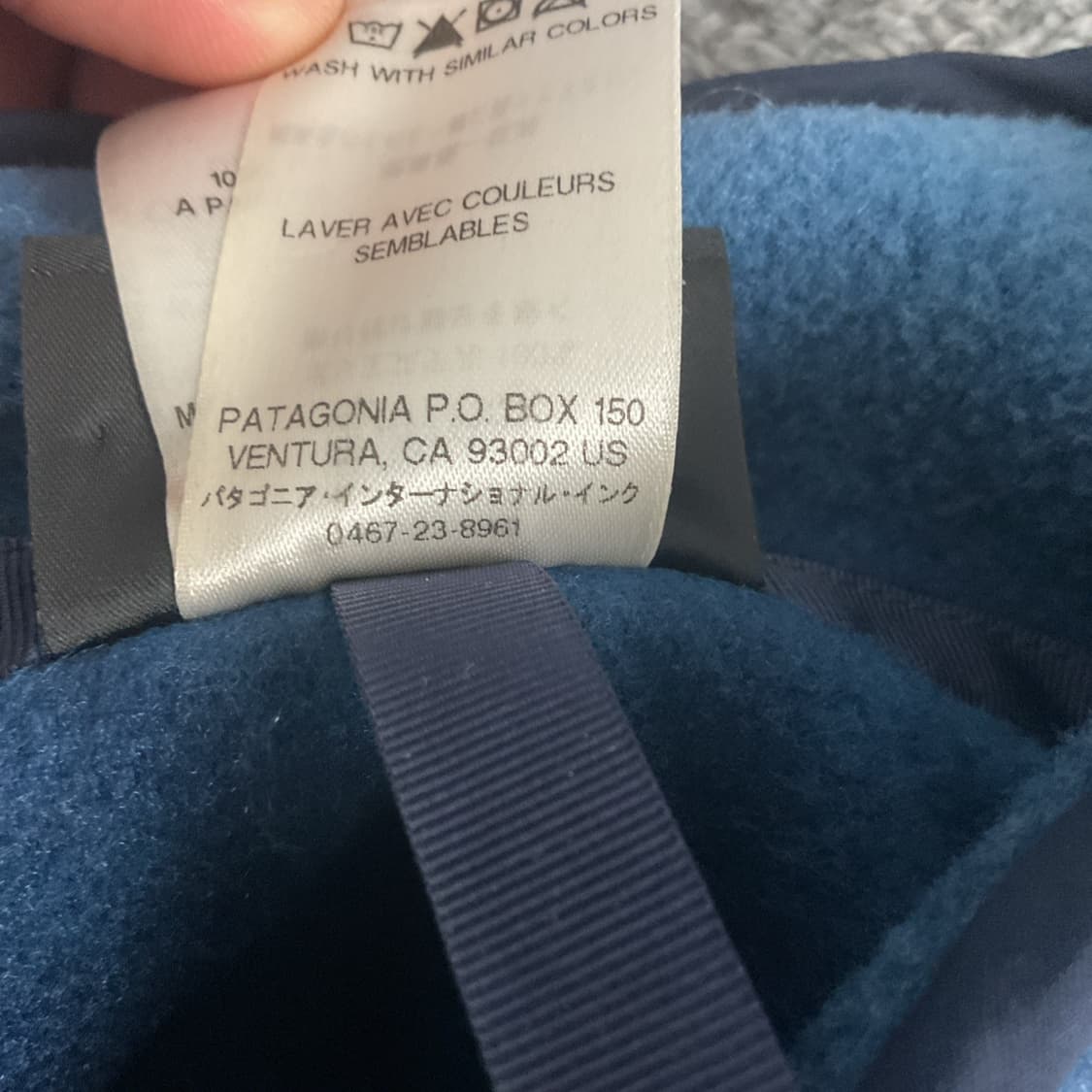15SS 파타고니아 신칠라 스냅-T 블루 그라데이션 멕시코 상품이미지9