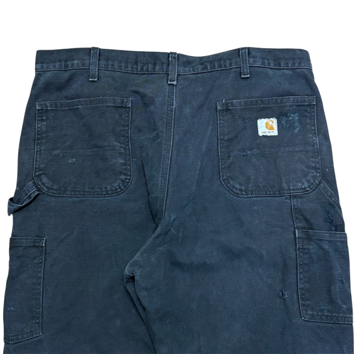 빈티지 칼하트 더블니 플란넬 라인드 블랙 상품이미지4