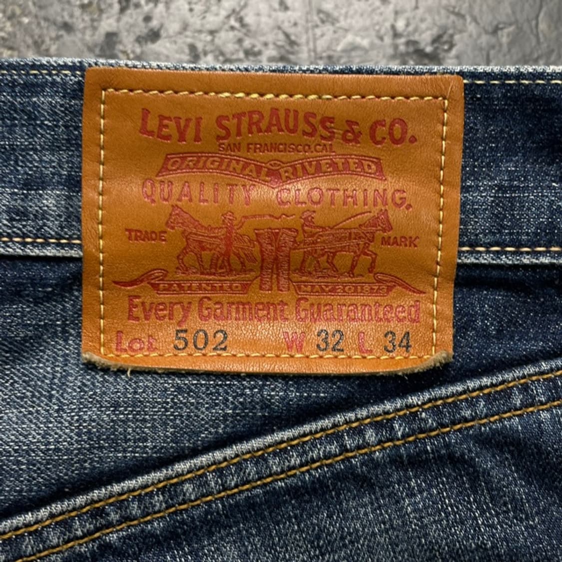 32 리바이스 502 청바지 상품이미지5
