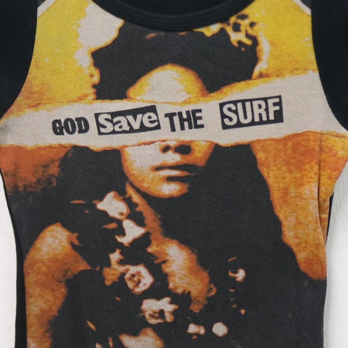 90's 히스테릭 글래머 God Save the Surf 티셔츠 상품이미지4