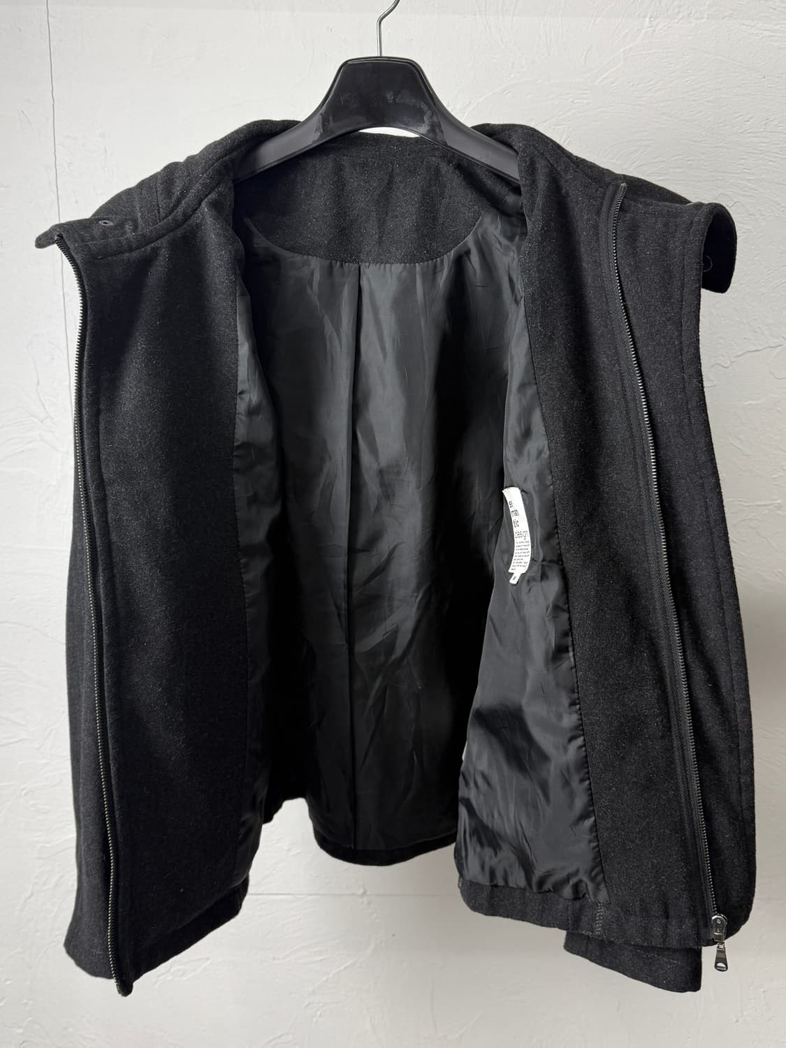 세만틱 디자인 더플 후드 자켓 상품이미지3