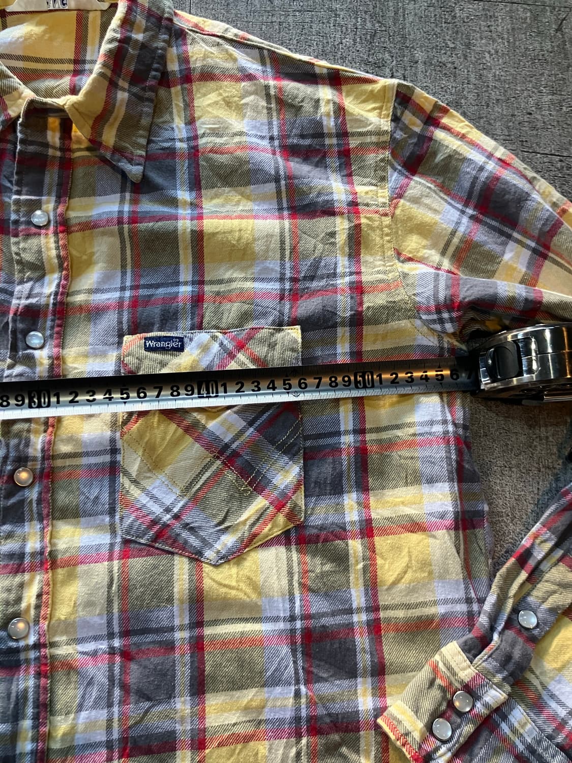 일본 Wrangler 올드스쿨아메카지 보헤미안 웨스턴셔츠 상품이미지2