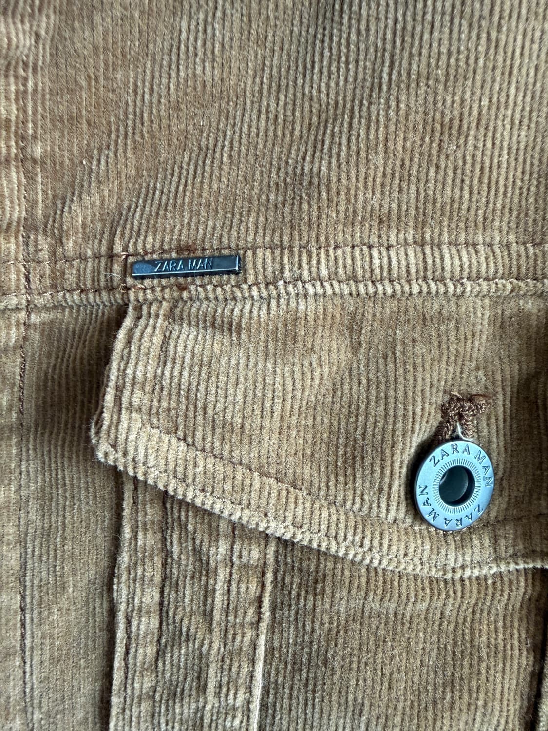 자라(ZARA) 맨즈 코듀로이 자켓 상품이미지4