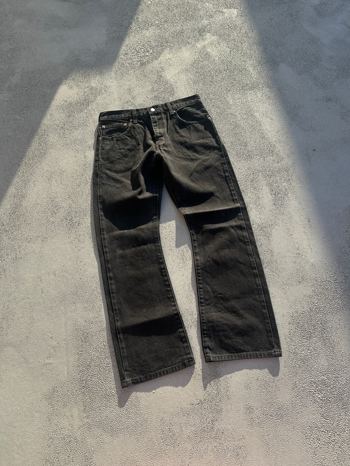 [32] 리바이스 517 블랙 부츠컷 데님팬츠 상품이미지2