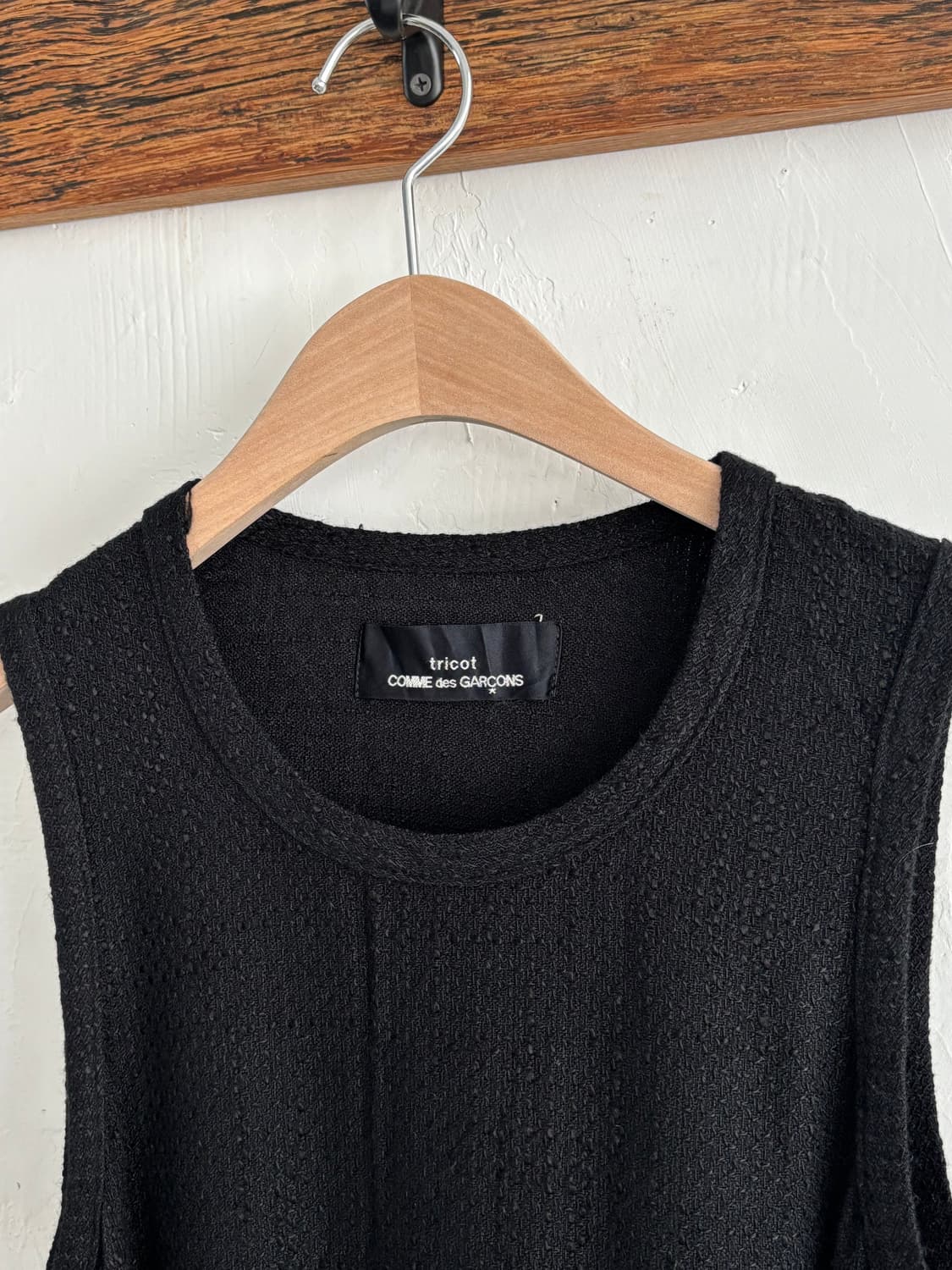 CDG 꼼데가르송 블랙 민소매 롱 원피스 상품이미지7