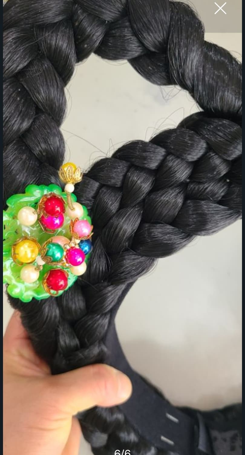 한국무용 사극 촬영소품 가채 상품이미지6