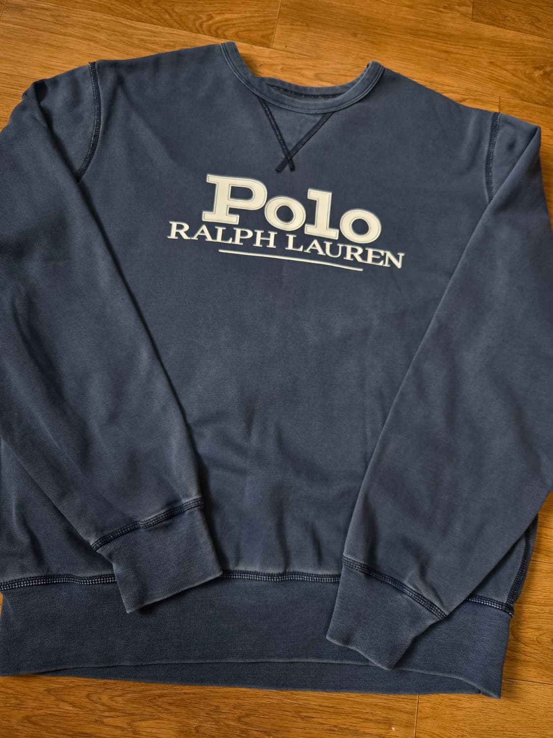 폴로 랄프로렌 빅로고 피그먼트 맨투맨 상품이미지3