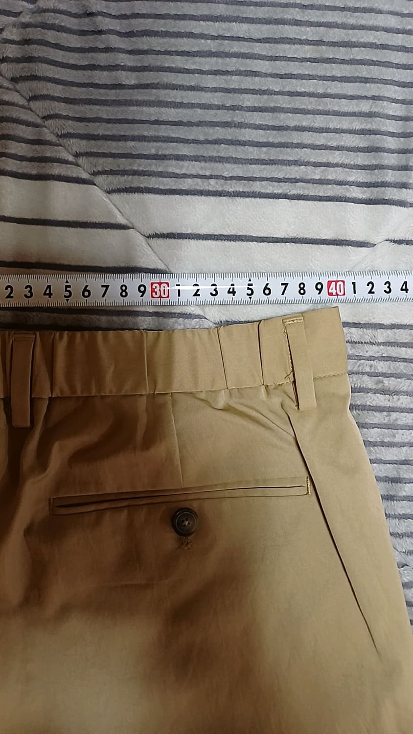 빈폴 슬림스판 얇은팬츠 31인치 기장106 상품이미지6