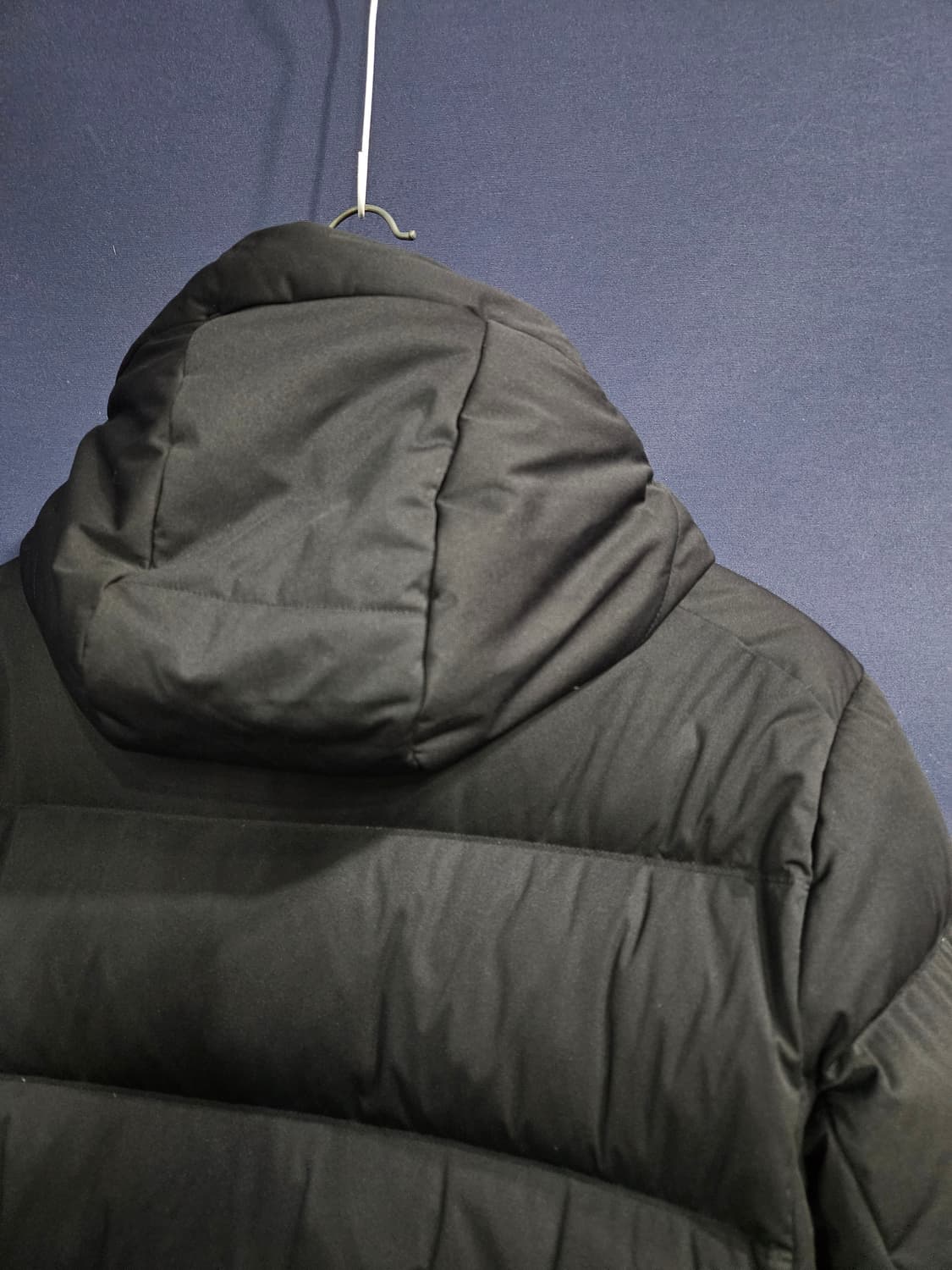 블랙야크 블랙컬러 남성 100 구스다운 롱패딩  상품이미지9