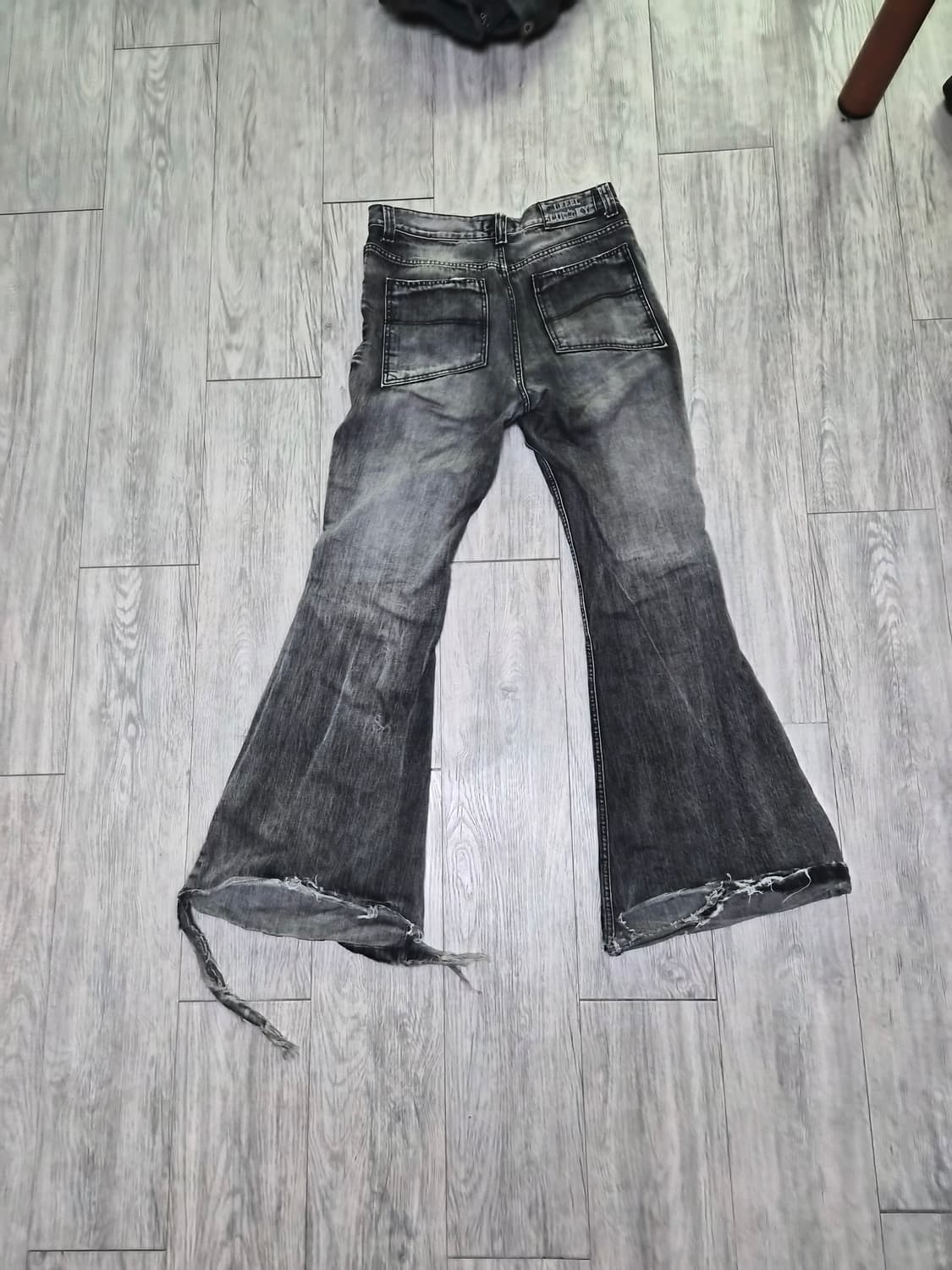 Denim Bootscut pants Travertine 상품이미지4