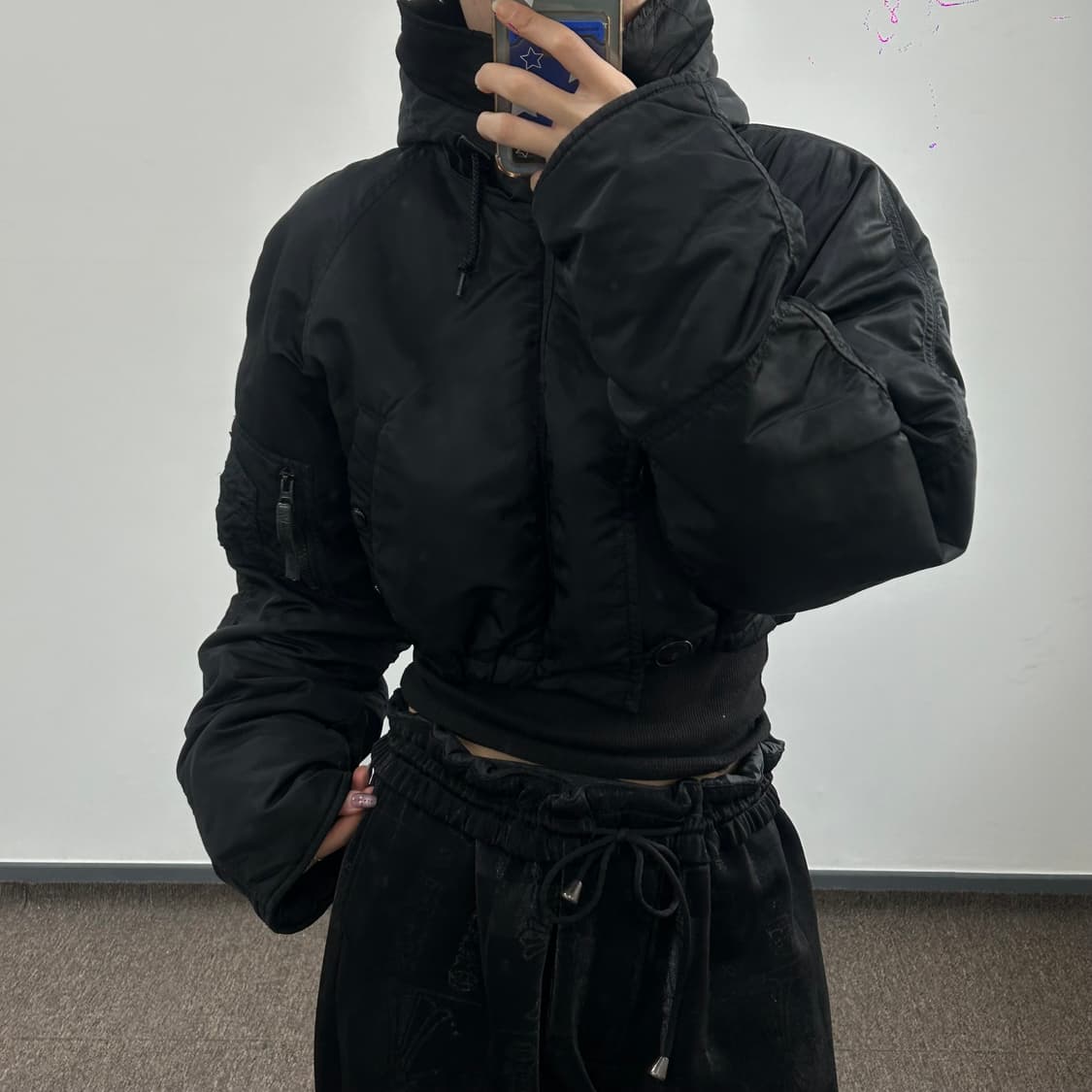 Alpha industries 알파인더스트리 크롭 패딩 상품이미지2