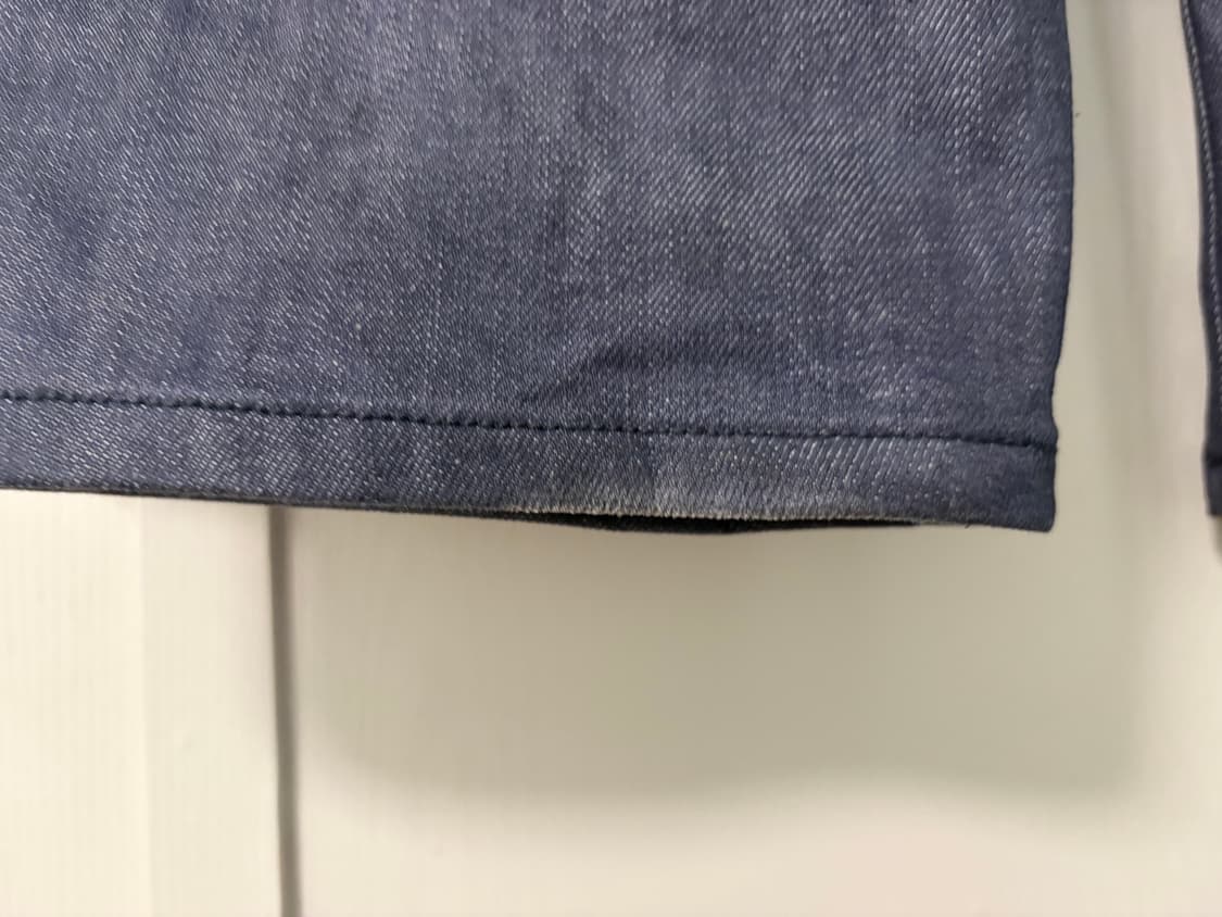 Amomento mens colored 스트레이트 핏 데님 블루 M 상품이미지4