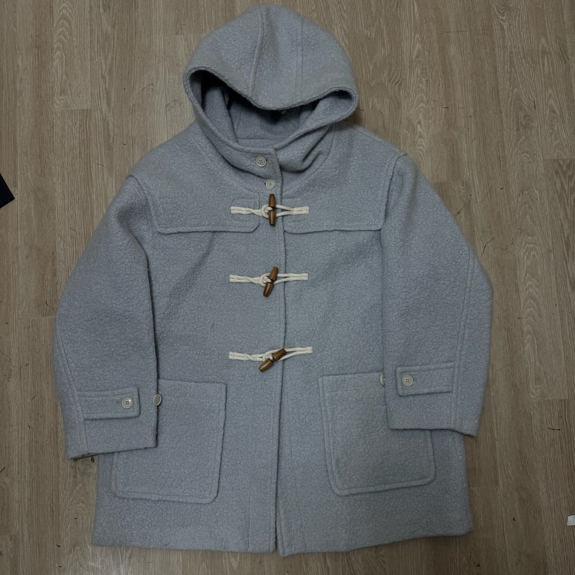 메이크모어타임 여성 후드 떡볶이코트 FREE  상품이미지1