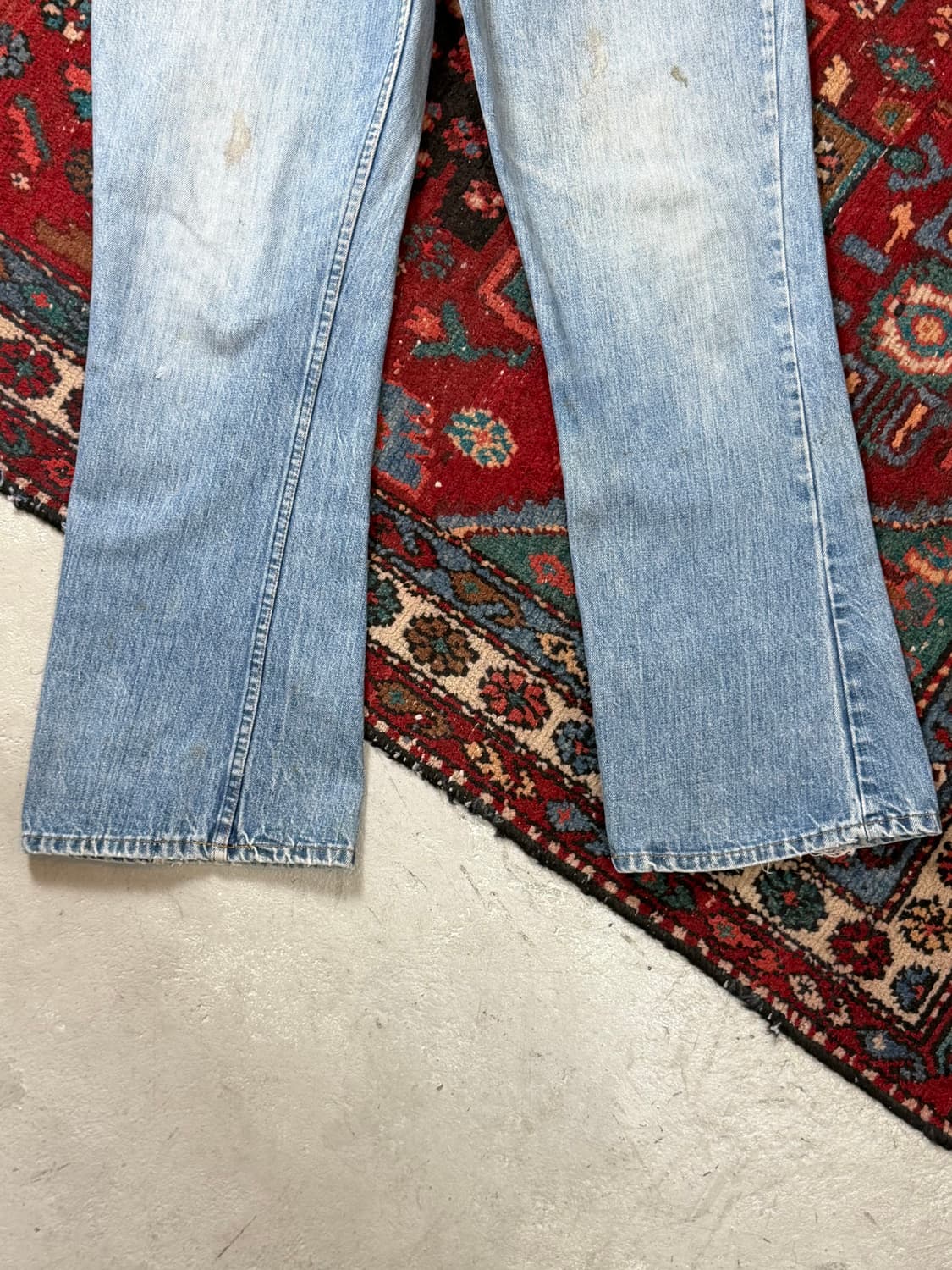 70's 빈티지 리바이스 빅E 646 벨바텀 리바이스 66전기 상품이미지7