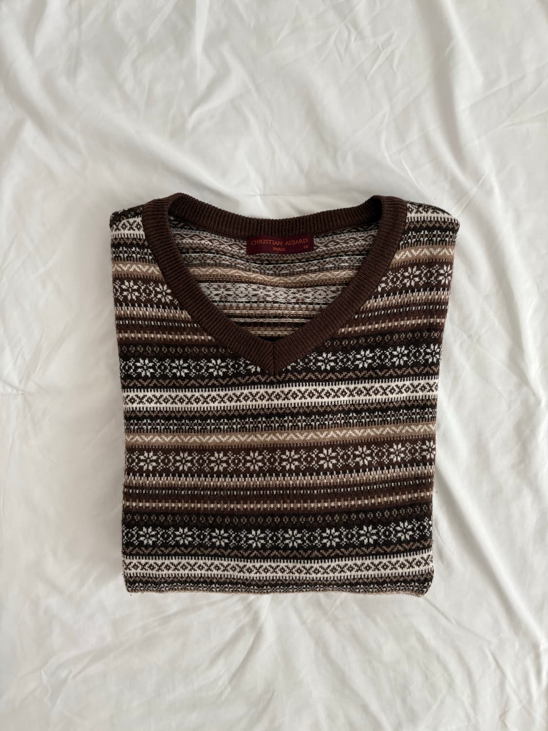 nordic pattern knit 노르딕 패턴 니트 상품이미지7