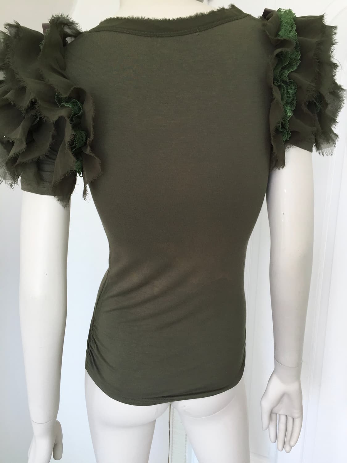 Women’s Decorative Sleeve Detail Top 상품이미지6