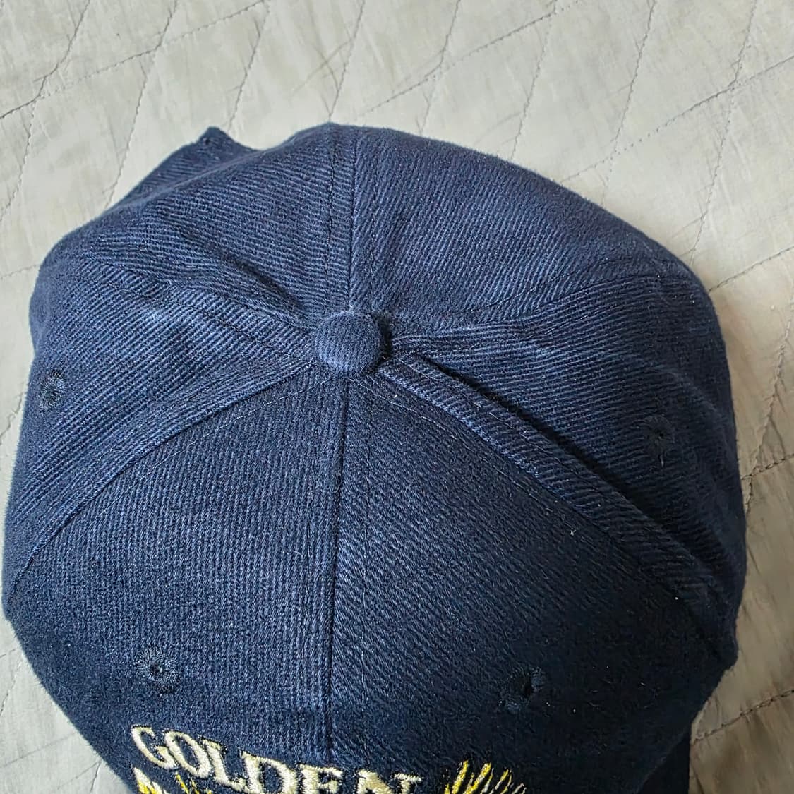 [OS] 빈티지 NRA 골든 이글 6패널 볼캡 네이비 ver 페이딩 상품이미지3