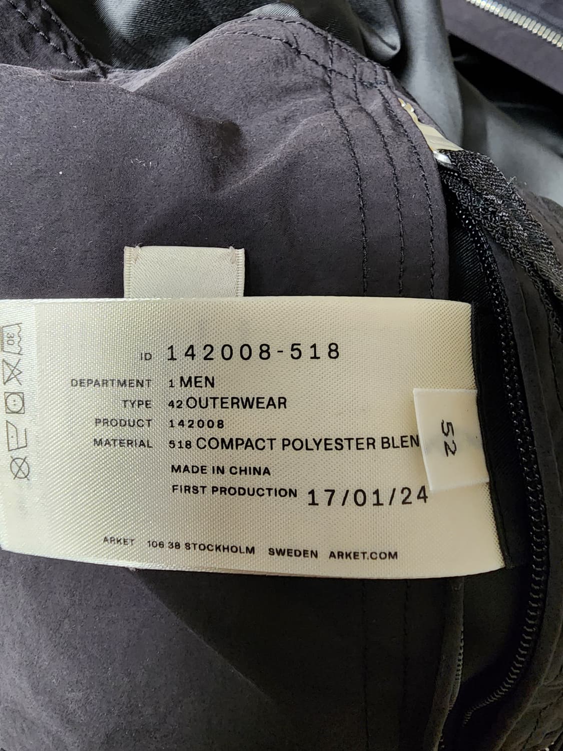 아르켓 피쉬테일파카 52사이즈 XL 상품이미지10