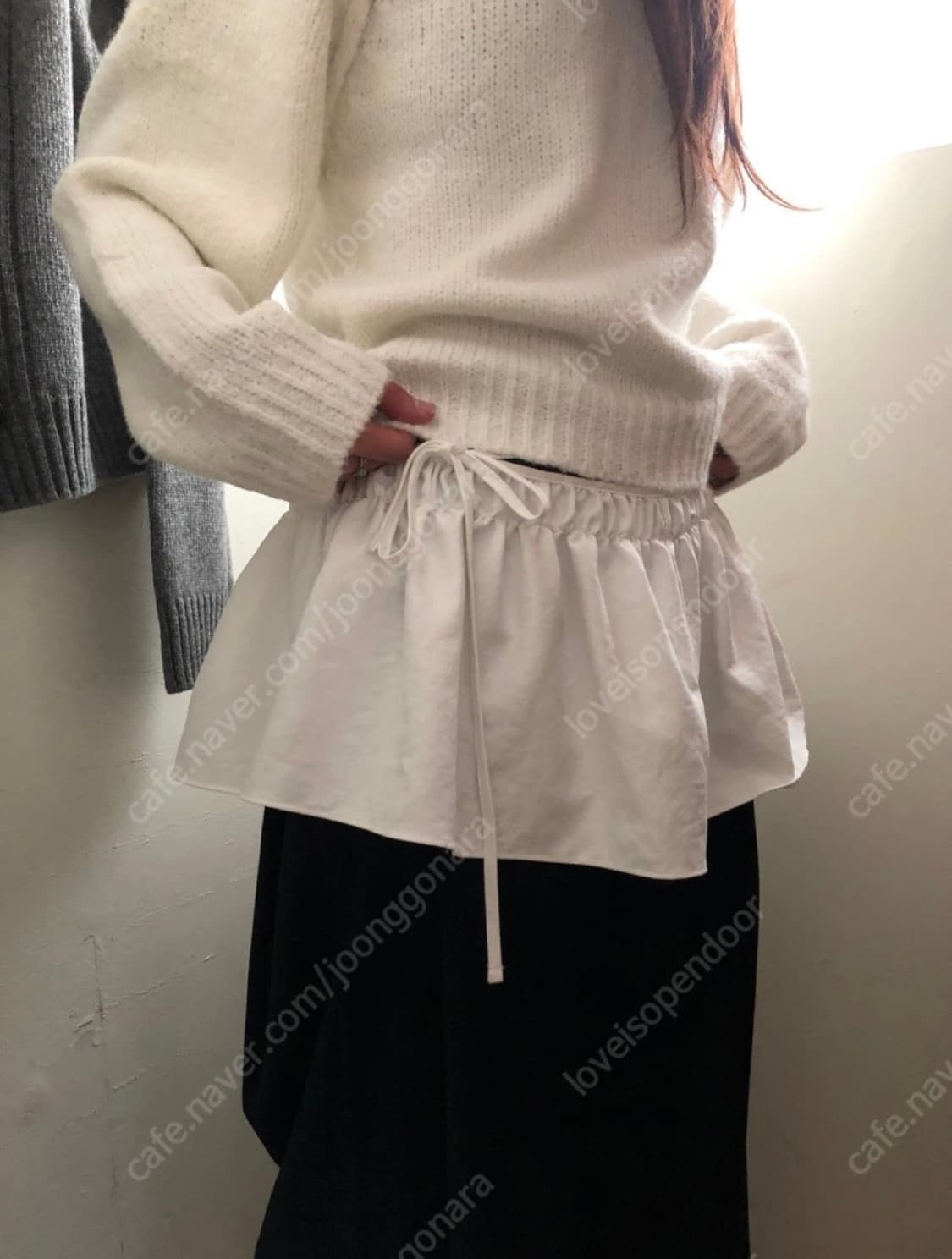 아워프 ourp 포리 레이어드 스커트 상품이미지1