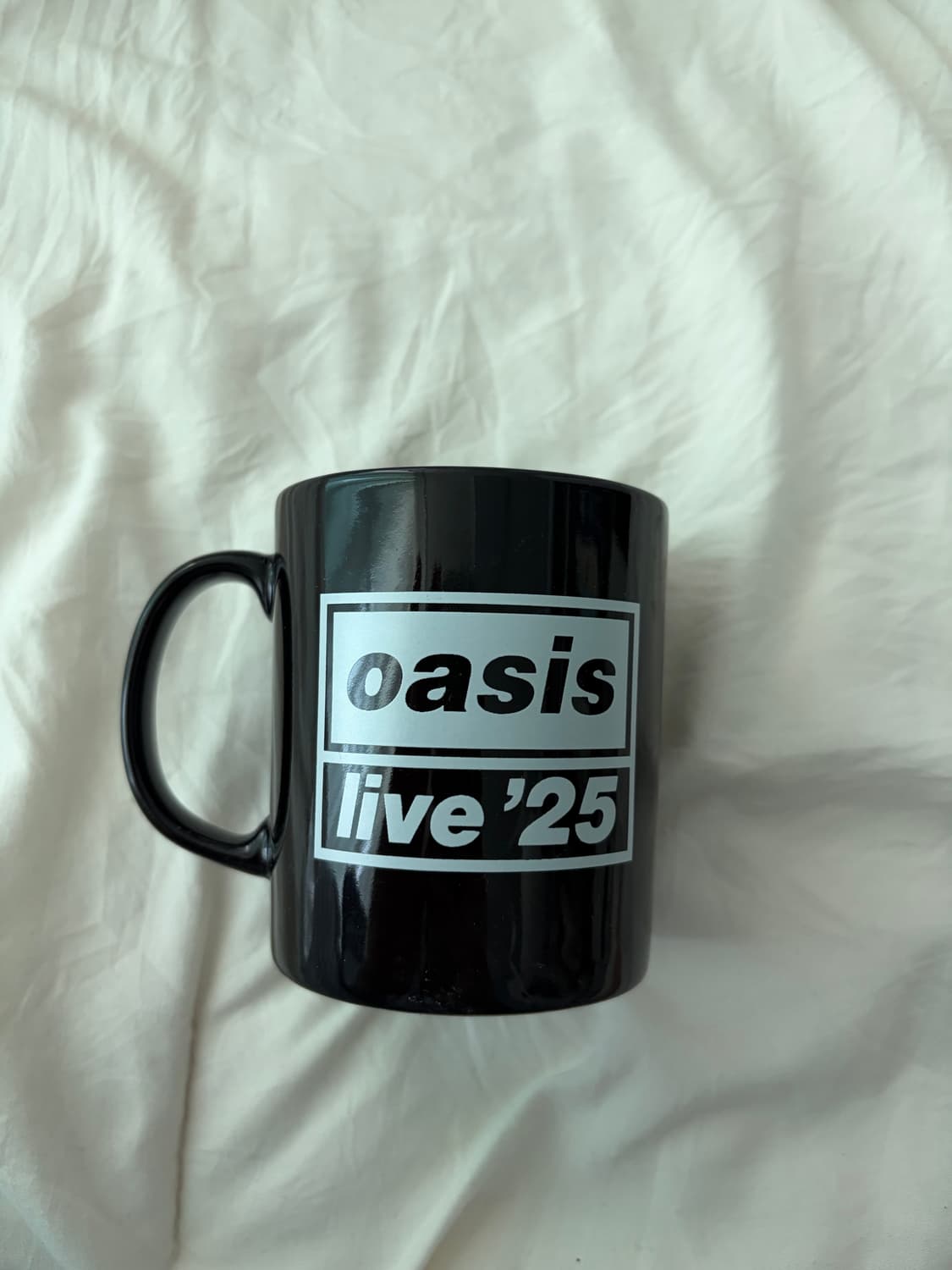 (새상품) Oasis 오아시스 live25 시티 머그컵 블랙 상품이미지1