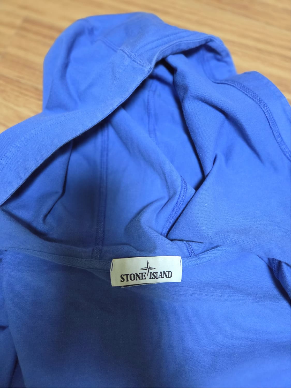 스톤아일랜드 블루 후드집업 XL 상품이미지3