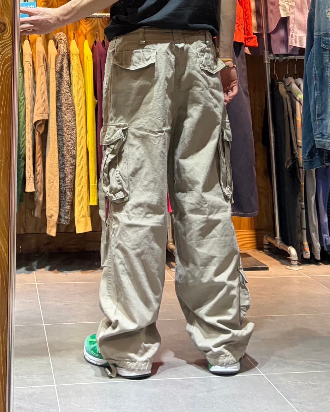 34in The Voice 더보이스 3포켓 파라슈트 카고팬츠 상품이미지2