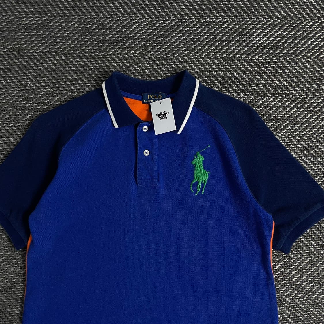 폴로 랄프로렌 빅포니 컬러블럭 피케이 티셔츠 o 3304 상품이미지3